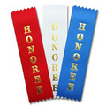 1-5/8"x6" Vertical Stock Title Ribbon (HONOREE)
